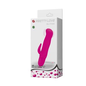 High Tech Pretty Love Vibrator Stimulator Blithe mit Klitorisreizer flieder High Tech Pretty Love Vibrator Stimulator Blithe mit Klitorisreizer flieder – Bild 10