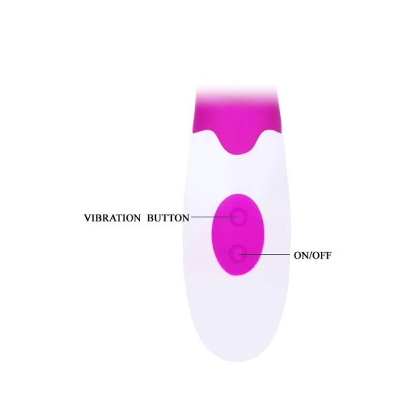 High Tech Pretty Love Vibrator Stimulator Andre met Clitoris-Rotor, 20 cm High Tech Pretty Love Vibrator Stimulator Andre met Clitoris-Rotor, 20 cm