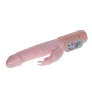 Baile Rotations Fire Bunny Vibrator met Rotator en Verwarmingsfunctie, 220x30mm Baile Rotations Fire Bunny Vibrator met Rotator en Verwarmingsfunctie, 220x30mm - Afbeelding 3