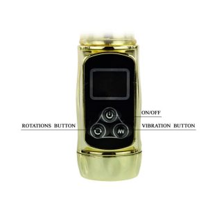 Baile Rotations Konijnenvibrator Rabbit Siberia Passion Gold Baile Rotations Konijnenvibrator Rabbit Siberia Passion Gold - Afbeelding 8