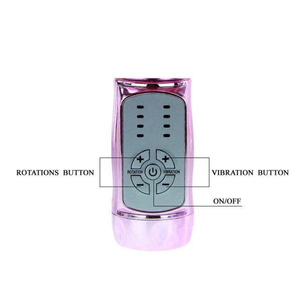 Baile Rotations Konijnenvibrator Zoemende Vlinder