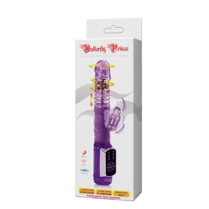 Baile Rotations Rabbit Butterfly Prince Parelvibrator 23 cm Baile Rotations Rabbit Butterfly Prince Parelvibrator 23 cm - Afbeelding 10
