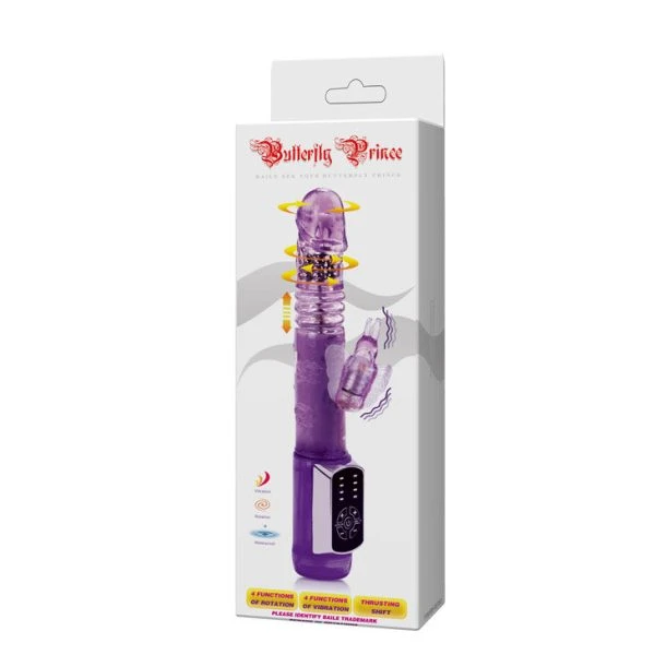 Baile Rotations Rabbit Butterfly Prince Parelvibrator 23 cm