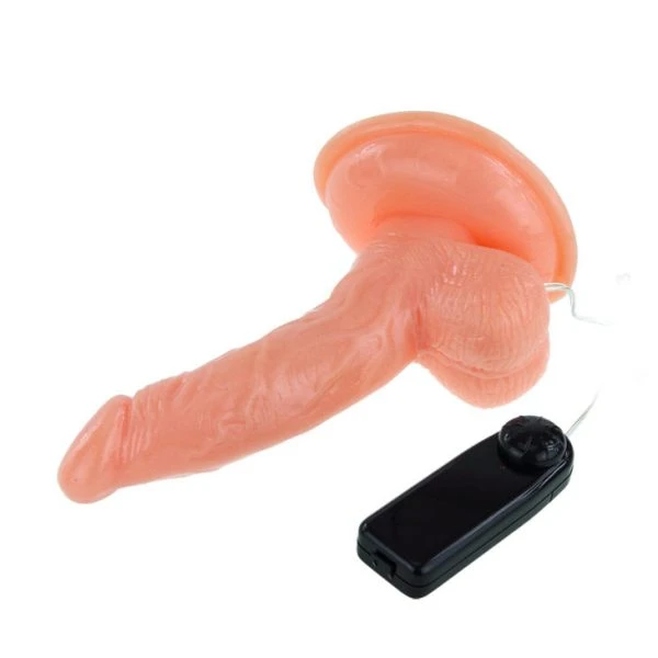 Baile Vibrators Super Rota Dong Penis Rotator mit Saugnapf, 15 cm