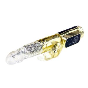 Baile Rotations Rabbit-Vibrator Gold Prince met roterende parels 23 cm Baile Rotations Rabbit-Vibrator Gold Prince met roterende parels 23 cm - Afbeelding 4