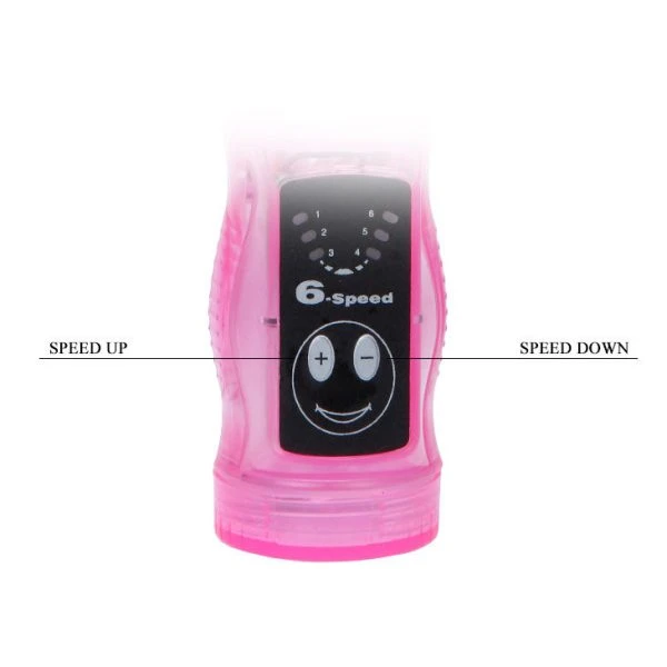 Baile Rotations Intieme Minnaar Tease Vibrator met Clitorisstimulatie paars Baile Rotations Intieme Minnaar Tease Vibrator met Clitorisstimulatie paars