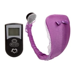 Baile Tanga met vibrator en afstandsbediening lila