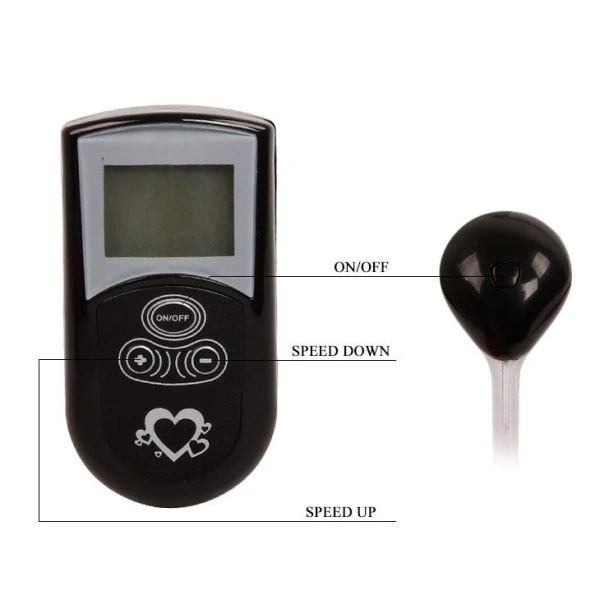 Baile Tanga met vibrator en afstandsbediening lila Baile Tanga met vibrator en afstandsbediening lila