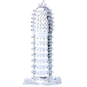 Baile FOR HIM Penishuls met transparante stimulatiepunten 14,2 cm Baile FOR HIM Penishuls met transparante stimulatiepunten 14,2 cm - Afbeelding 1