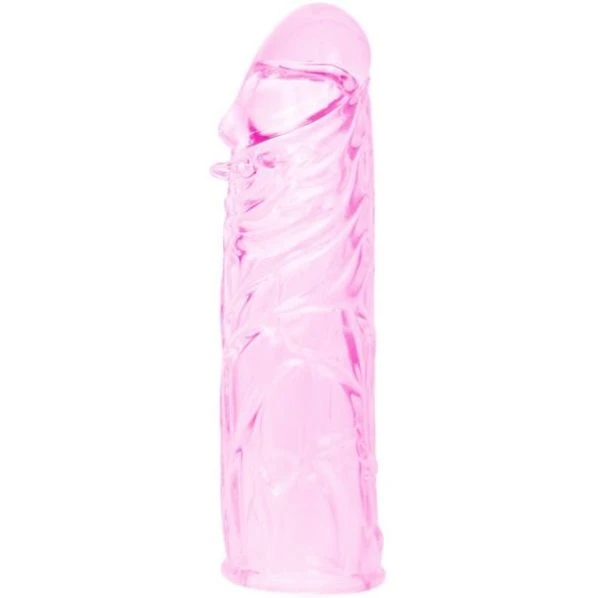 Baile for Him Penishuls met noppen van siliconen, roze Baile for Him Penishuls met noppen van siliconen, roze