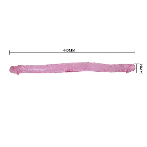 Baile Anal Dubbele Dildo van Gelatine lila Baile Anal Dubbele Dildo van Gelatine lila