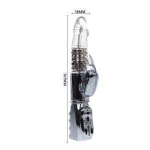 Baile Rotations Amour Raketen Vibrator met roterende kralen 26,5 cm Baile Rotations Amour Raketen Vibrator met roterende kralen 26,5 cm - Afbeelding 5