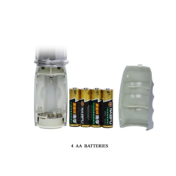 Baile Rotations Amour Raketen Vibrator met roterende kralen 26,5 cm Baile Rotations Amour Raketen Vibrator met roterende kralen 26,5 cm