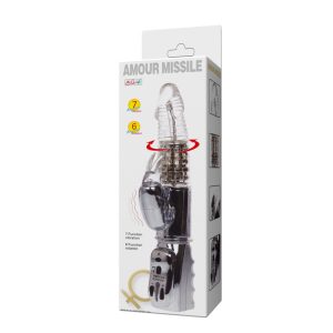 Baile Rotations Amour Raketen Vibrator met roterende kralen 26,5 cm Baile Rotations Amour Raketen Vibrator met roterende kralen 26,5 cm - Afbeelding 8