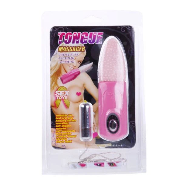 Baile Vibrators Zungenmassager 3V – flexibele minivibrator met 3 snelheden