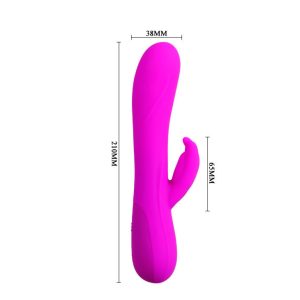 High Tech Pretty Love Vibrator Stimulator Barrete met Clitorisstimulatoren High Tech Pretty Love Vibrator Stimulator Barrete met Clitorisstimulatoren - Afbeelding 4