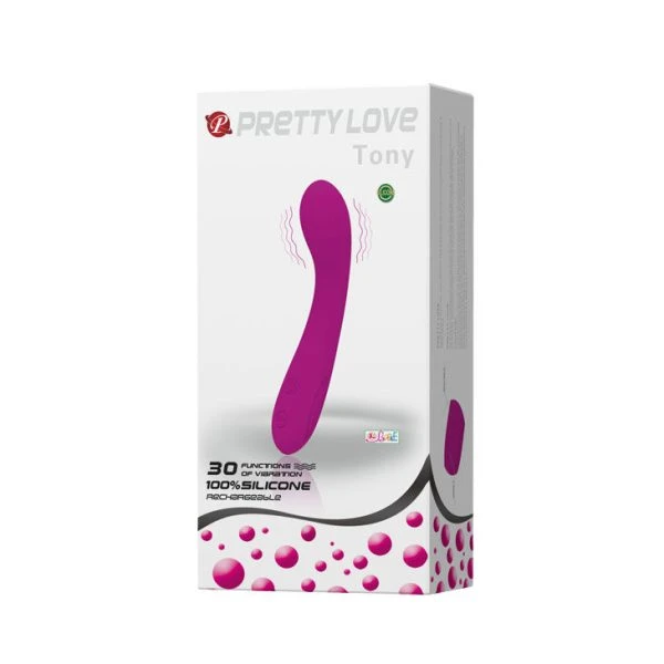 High Tech Pretty Love Tony Lilac Massager Parelvibrator lila