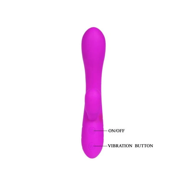 High Tech Pretty Love Smart Victor Vibrator mit Klitorisstimulator, 170 mm