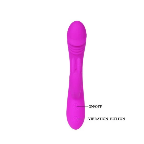 High Tech Pretty Love Smart Vibrator met Konijn 30 standen High Tech Pretty Love Smart Vibrator met Konijn 30 standen