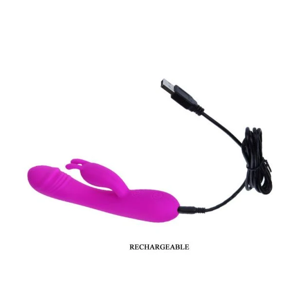 High Tech Pretty Love Smart Vibrator met Konijn 30 standen High Tech Pretty Love Smart Vibrator met Konijn 30 standen