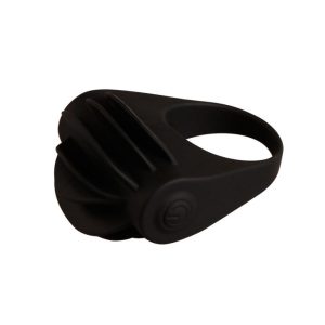 FOR HIM Pretty Love Chester Vibratorring van siliconen zwart FOR HIM Pretty Love Chester Vibratorring van siliconen zwart - Afbeelding 3