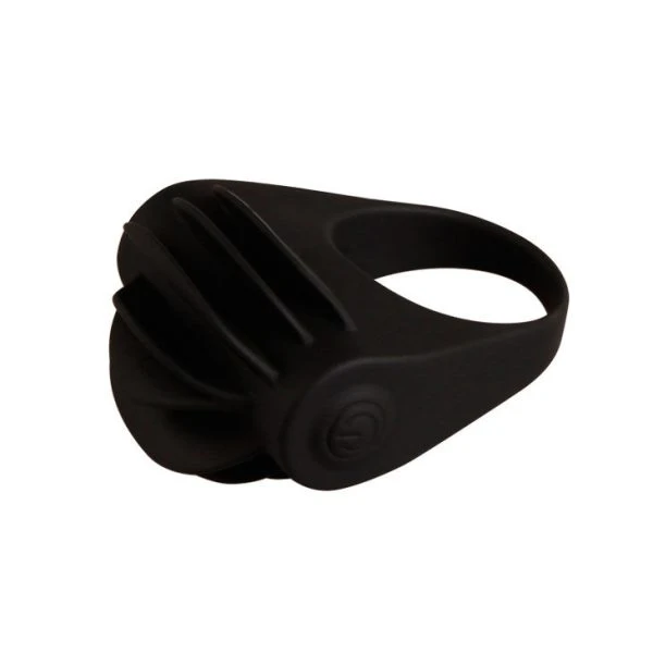 FOR HIM Pretty Love Chester Vibratorring van siliconen zwart
