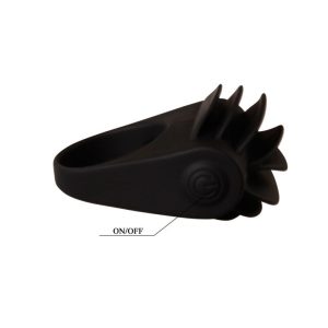 FOR HIM Pretty Love Chester Vibratorring van siliconen zwart FOR HIM Pretty Love Chester Vibratorring van siliconen zwart - Afbeelding 7