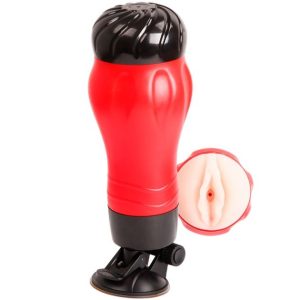 Crazy Bull Flora Vagina Masturbator met Vibratie en Zuigbasis Crazy Bull Flora Vagina Masturbator met Vibratie en Zuigbasis - Afbeelding 1