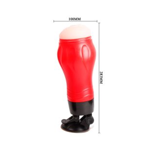 Crazy Bull Flora Vagina Masturbator met Vibratie en Zuigbasis Crazy Bull Flora Vagina Masturbator met Vibratie en Zuigbasis - Afbeelding 6