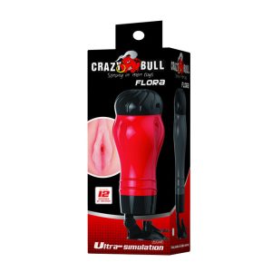 Crazy Bull Flora Vagina Masturbator met Vibratie en Zuigbasis Crazy Bull Flora Vagina Masturbator met Vibratie en Zuigbasis - Afbeelding 9