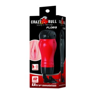 Crazy Bull Flora Vagina Masturbator met Vibratie en Zuigbasis Crazy Bull Flora Vagina Masturbator met Vibratie en Zuigbasis - Afbeelding 9