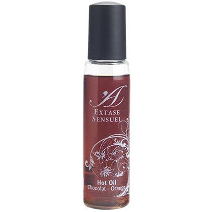 Extase Sensual Massageolie met warmte-effect Chocolade Sinaasappel 35 ml
