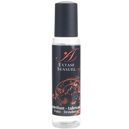 Extase Sensual Strawberry Water-Based Lubricant 35 ml Travel Size