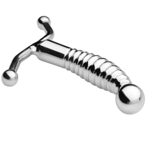 Metal Hard Prostata-Massager aus Stahl, 12,7 cm