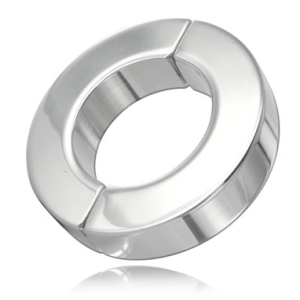 Metal Hard Testikelring van roestvrij staal, 14 mm breed Metal Hard Testikelring van roestvrij staal, 14 mm breed - Afbeelding 1