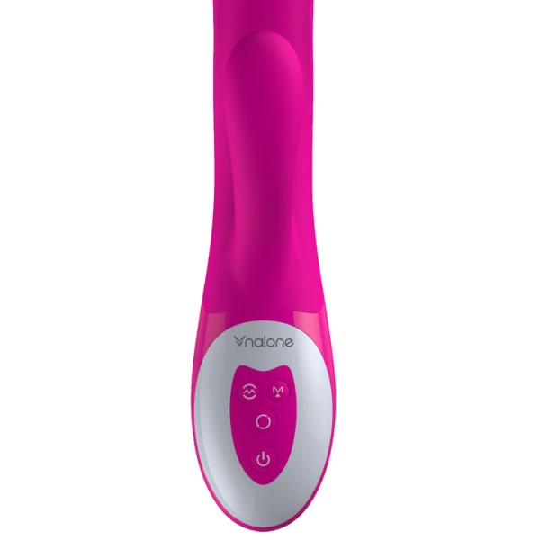 Nalone Wave Dual Stimulator Vibrator met Rotatie en Trilling