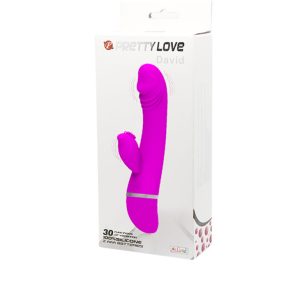 High Tech Pretty Love Flirtation Vibrator met Konijn David, 185 mm High Tech Pretty Love Flirtation Vibrator met Konijn David, 185 mm - Afbeelding 8
