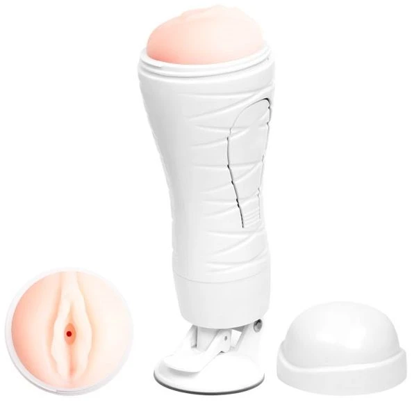Crazy Bull Flora oplaadbare vagina-masturbator met trilling