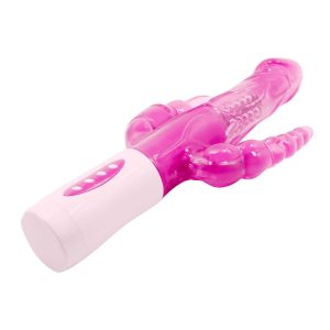 Baile Rotations Pretty Bunny Drievoudige Vibrator met Rotator en Kralen Baile Rotations Pretty Bunny Drievoudige Vibrator met Rotator en Kralen - Afbeelding 4