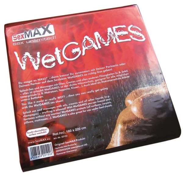 img_37667_bfd419ab139d1db478c3cb69880436c4_1.jpg Joydivision SexMAX Sex-Laken Wetgames White 180 x 220 cm