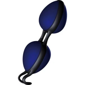 Joydivision Joyballs love balls for pelvic floor strengthening, black and blue