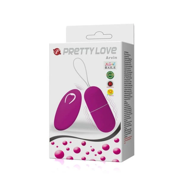 Remote Control Pretty Love Arvin vibrerend ei met afstandsbediening 12V