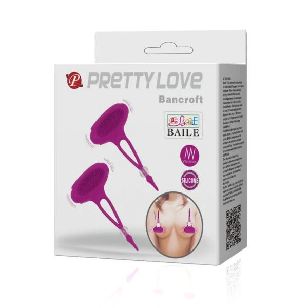 FUN Toys Pretty Love Bancroft Nippelstimulator van siliconen FUN Toys Pretty Love Bancroft Nippelstimulator van siliconen
