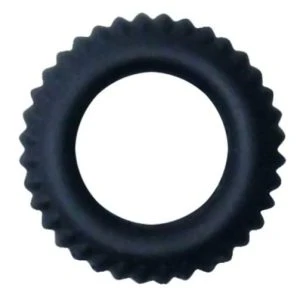 Baile FOR HIM Titan Penisring van siliconen, zwart 1,9 cm