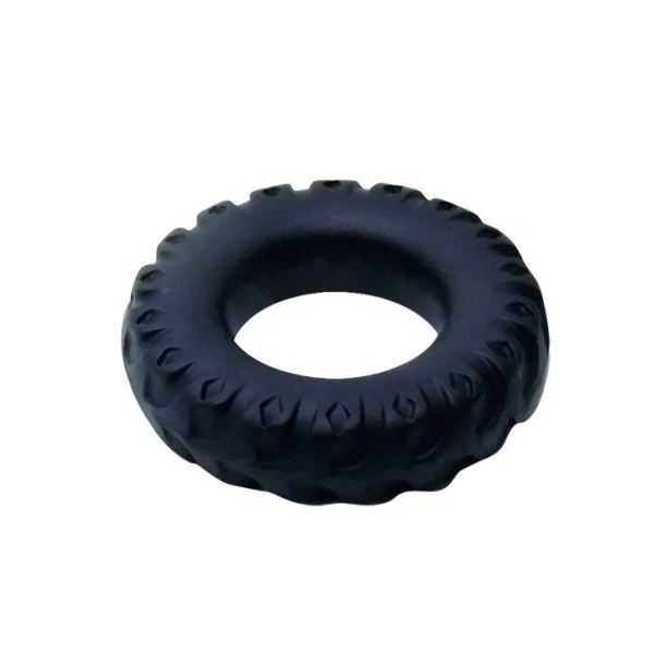 Baile FOR HIM Titan Cockring van siliconen 2 cm zwart-groen Baile FOR HIM Titan Cockring van siliconen 2 cm zwart-groen