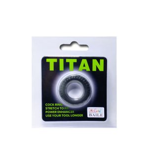 Baile FOR HIM Titan Cockring van siliconen 2 cm zwart-groen Baile FOR HIM Titan Cockring van siliconen 2 cm zwart-groen - Afbeelding 5