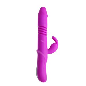 High Tech Pretty Love Ward Rabbit Up&down Vibrator met Clitorisstimulator, Siliconen High Tech Pretty Love Ward Rabbit Up&down Vibrator met Clitorisstimulator, Siliconen - Afbeelding 2