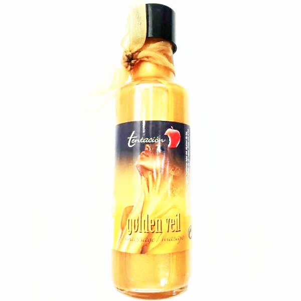 Tentacion Golden Veil Massageolie 100 ml – gouden glans voor sensuele massages