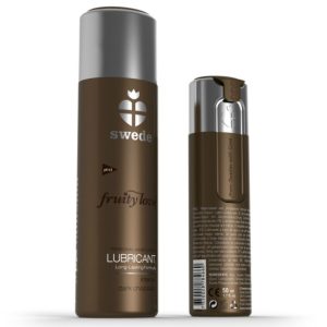 Swede Fruity Love Glijmiddel met Aroma Donkere Chocolade 100 ml Swede Fruity Love Glijmiddel met Aroma Donkere Chocolade 100 ml - Afbeelding 1