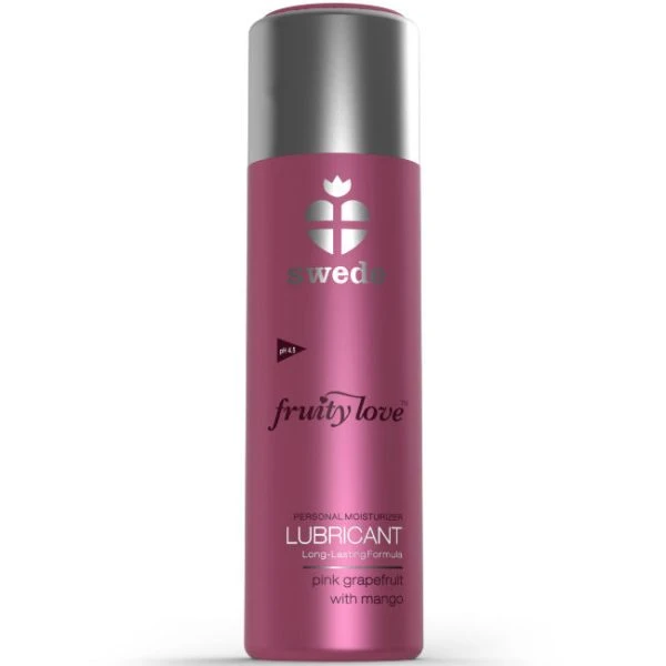 Swede Fruity Love Glijmiddel met Roze Grapefruit en Mango 50 ml Swede Fruity Love Glijmiddel met Roze Grapefruit en Mango 50 ml
